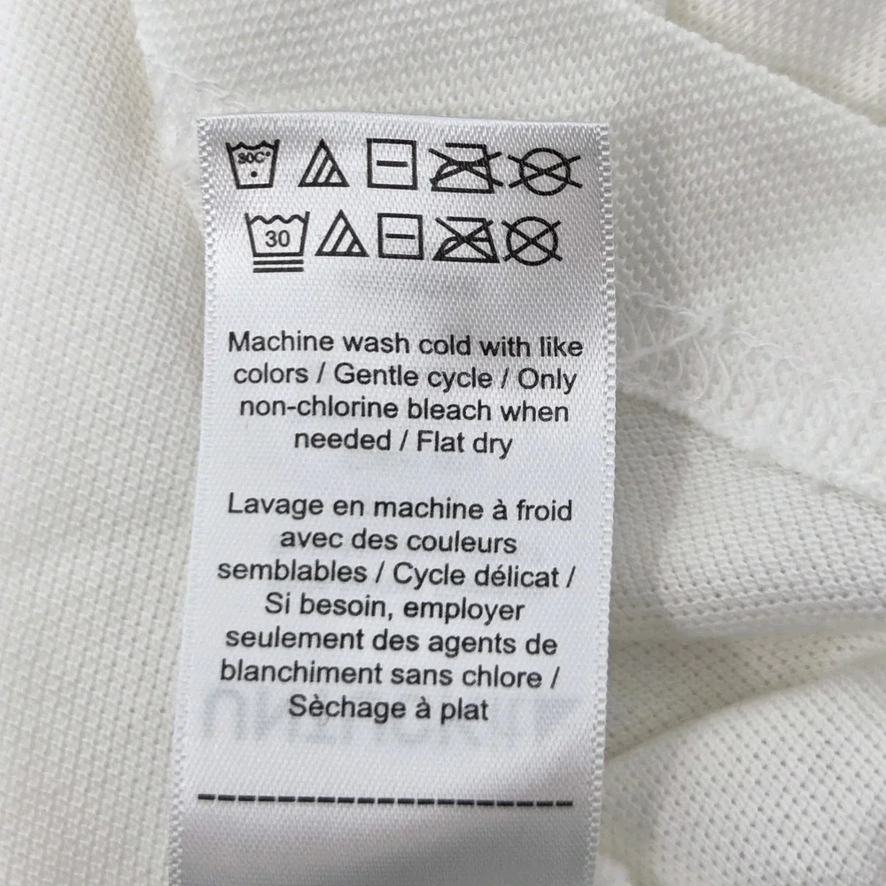 UNTUCKit Polo Shirt Men's XL White Short Sleeve Casual Gondola Pima Cotton‎